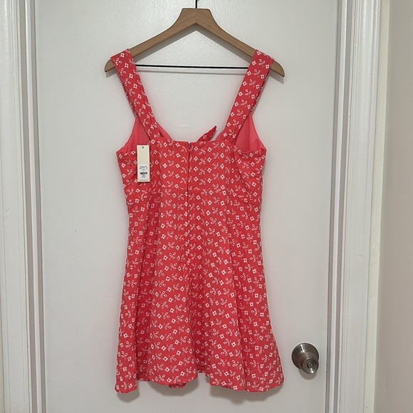 BLUE RAIN | FRANCESCA’S | Andrea Embroidered Eyelet Mini Dress - Picture 5 of 6